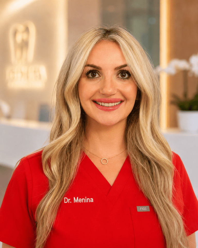Portrait of Dr. Florina Menina, DDS, at Star Dental in Denver