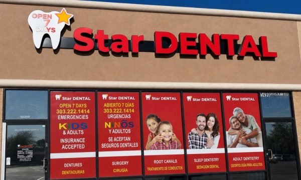 Star Dental exterior at 1490 South Sheridan Boulevard in Denver